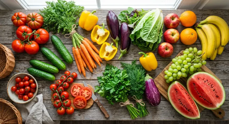 Frutas y Verduras Frescas